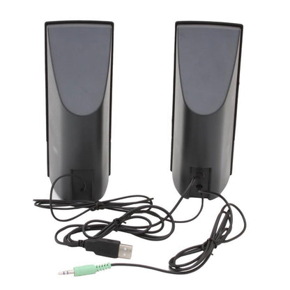 Cyber Acoustics CA-2016wb 3 Watts 2.0 USB Amplified Computer Speaker System