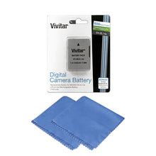Vivitar EN-EL14a Replacement Batery for Nikon with Cleaning Cloth For Nikon D7100 and D7200