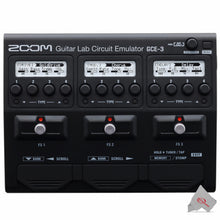 Zoom GCE-3 Guitar Lab Circuit Emulator Compact USB Audio Interface for Emulation of Zoom Effects Processors with 1/4" TRS - 1/4" TRS Cable and Samson Stereo Headphones