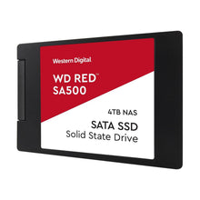 Western Digital WD Red SA500 2.5" 4TB SATA III 3D NAND Internal Solid State Drive (SSD) WDS400T1R0A