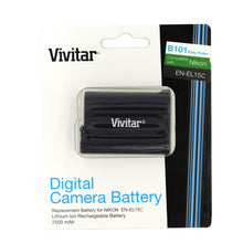 2x Vivitar Replacement Rechargeable Battery for Nikon EN-EL15c + MH-25 Replacement Battery Charger