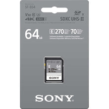 Sony 64GB SF-E Series UHS-II SDXC Class 10 Memory Card