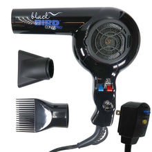 Conair Pro Ceramic Tools Porcelain Series 1.25" Soft-Bristle Hot Air Brush with Conair Pro Black Bird Hair Dryer BB075W and Conair Pro Round Brush 2½"