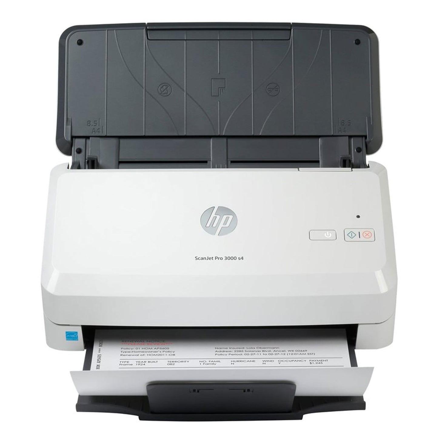 HP ScanJet Pro 3000 s4 6FW07A#BGJ 24-bit (external), 48-bit (internal) CMOS CIS 600 dpi Sheet Fed Document Scanner