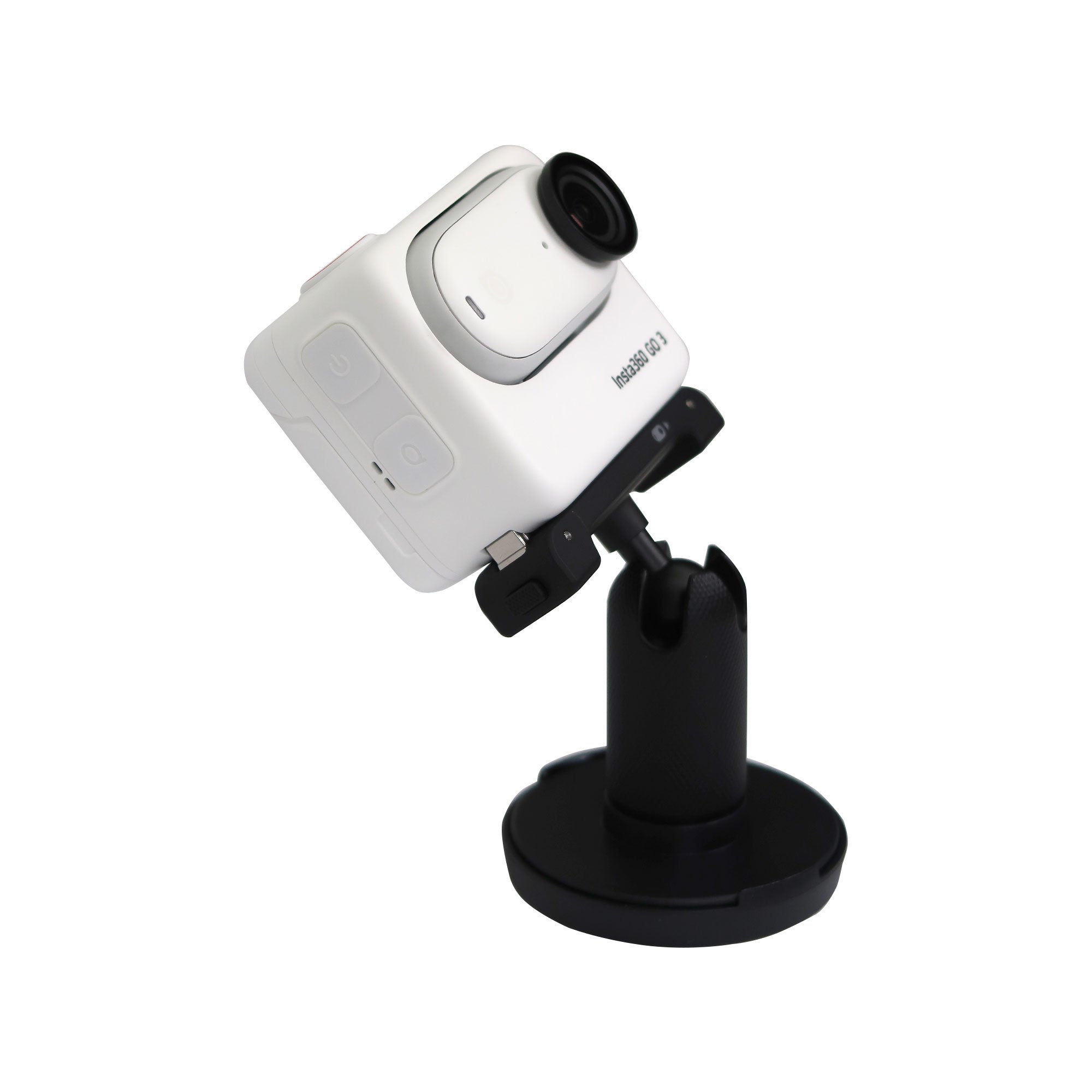 Insta360 GO 3 Tiny Mighty Action Camera (64GB, White) with Insta360 GO 3 Tiny Mighty Action Camera (64GB, White) with