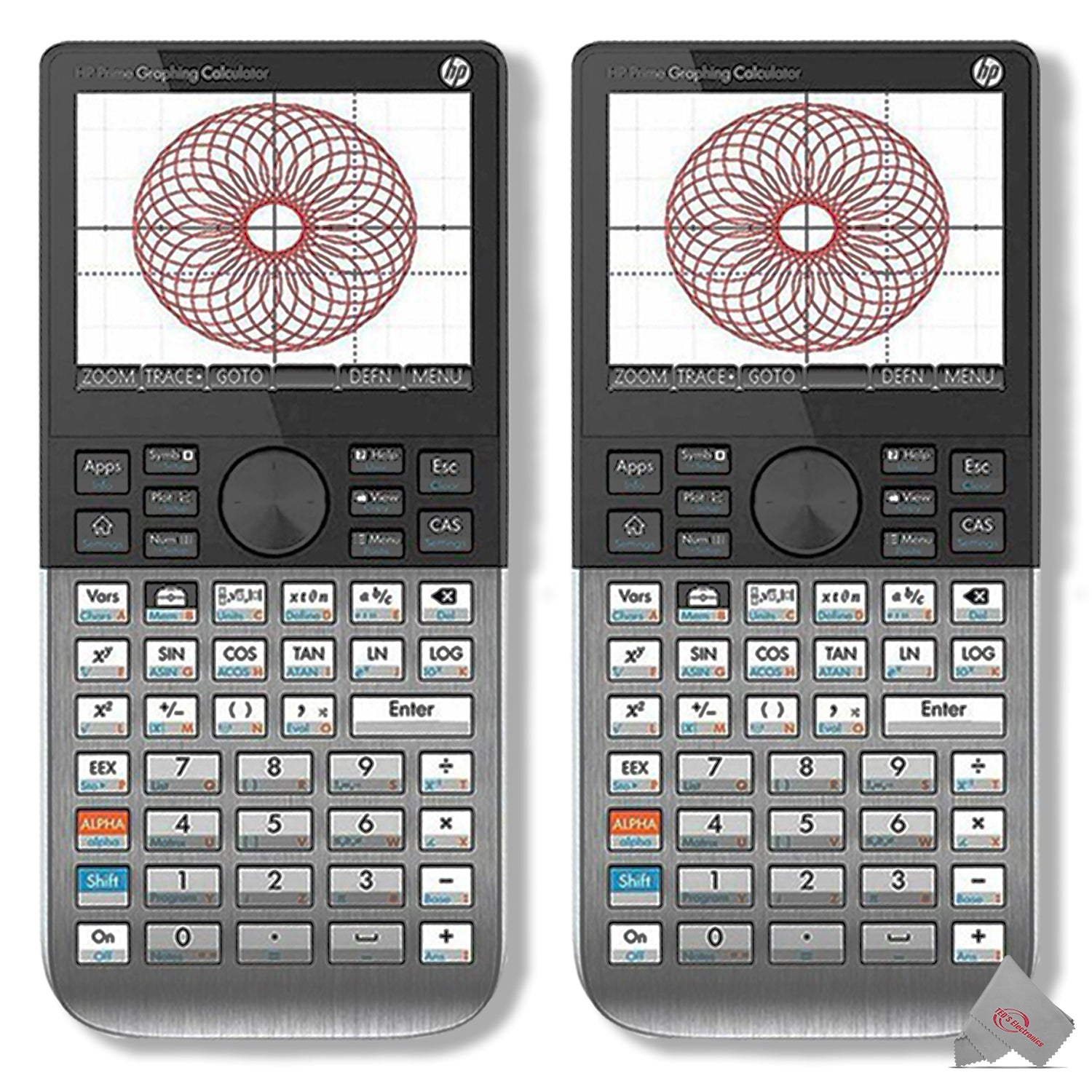 HP Prime Handheld Graphing Calculator Black - 2AP18AA#ABA - 2 Units ...
