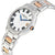 Raymond Weil Womens Jasmine Stainless Steel with Rose Gold PVD links Silver Dial Watch 5235-S5-01659