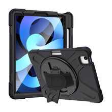 Rugged Case iPad Air 10.9 Gen 4 Silicone Polycarbonate Hand Strap