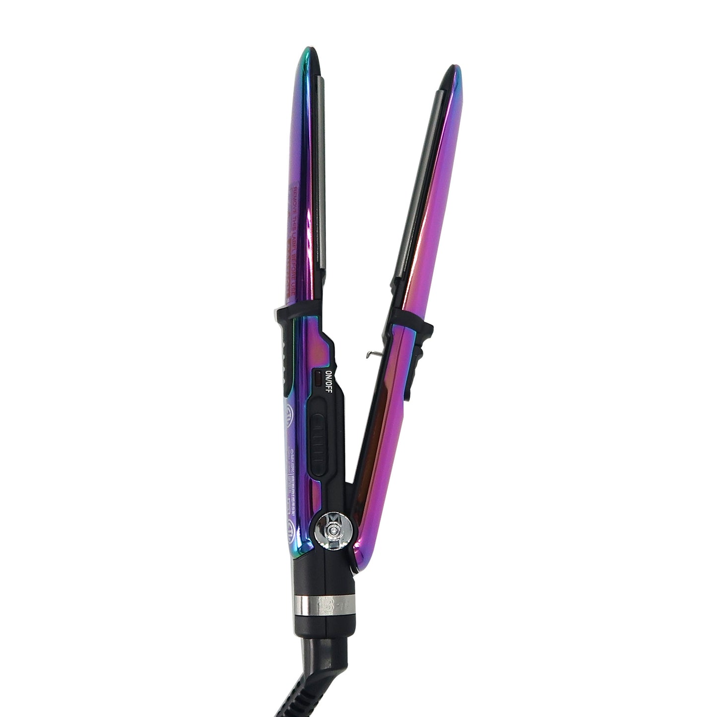 BaByliss Pro Nano Titanium Prima2000 3/4" Stainless Steel Mini Iron Iridescent #BNTBRB2000UC