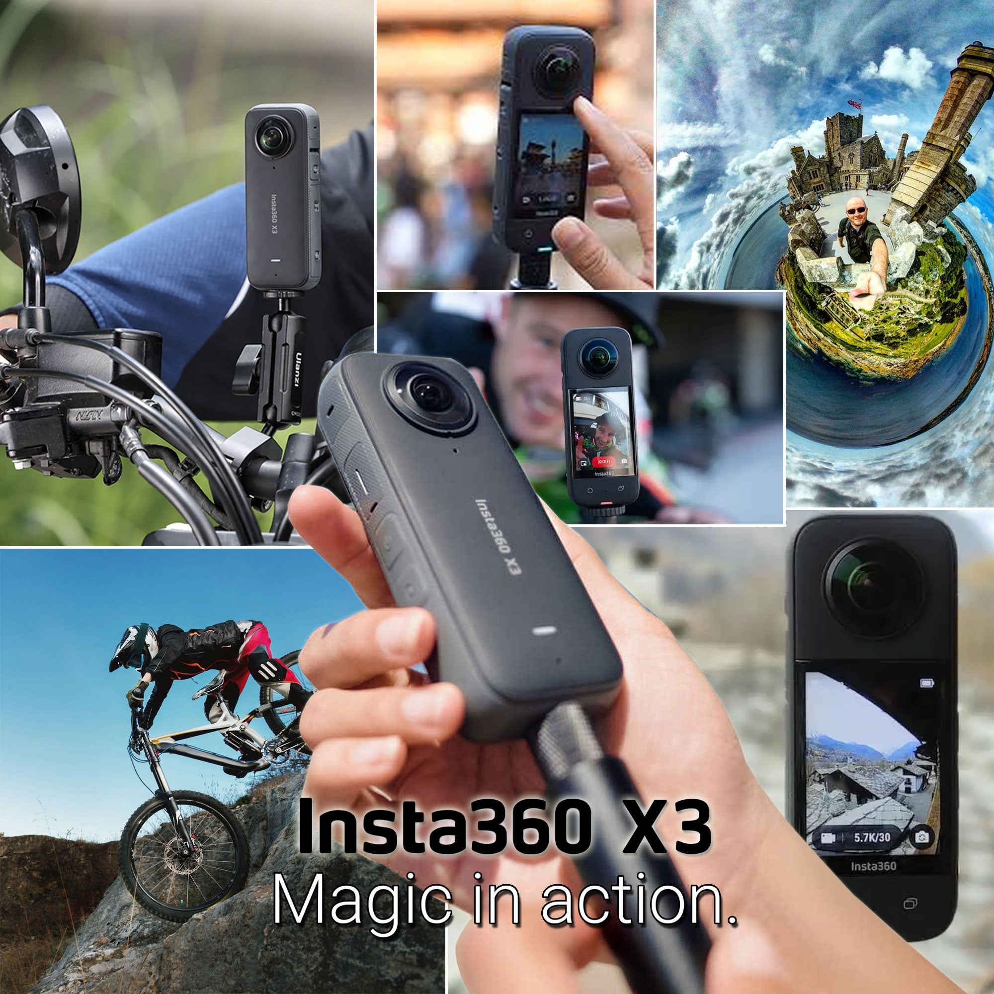 Insta360 X3 360° Action Camera Adventure Kit – Teds Electronics
