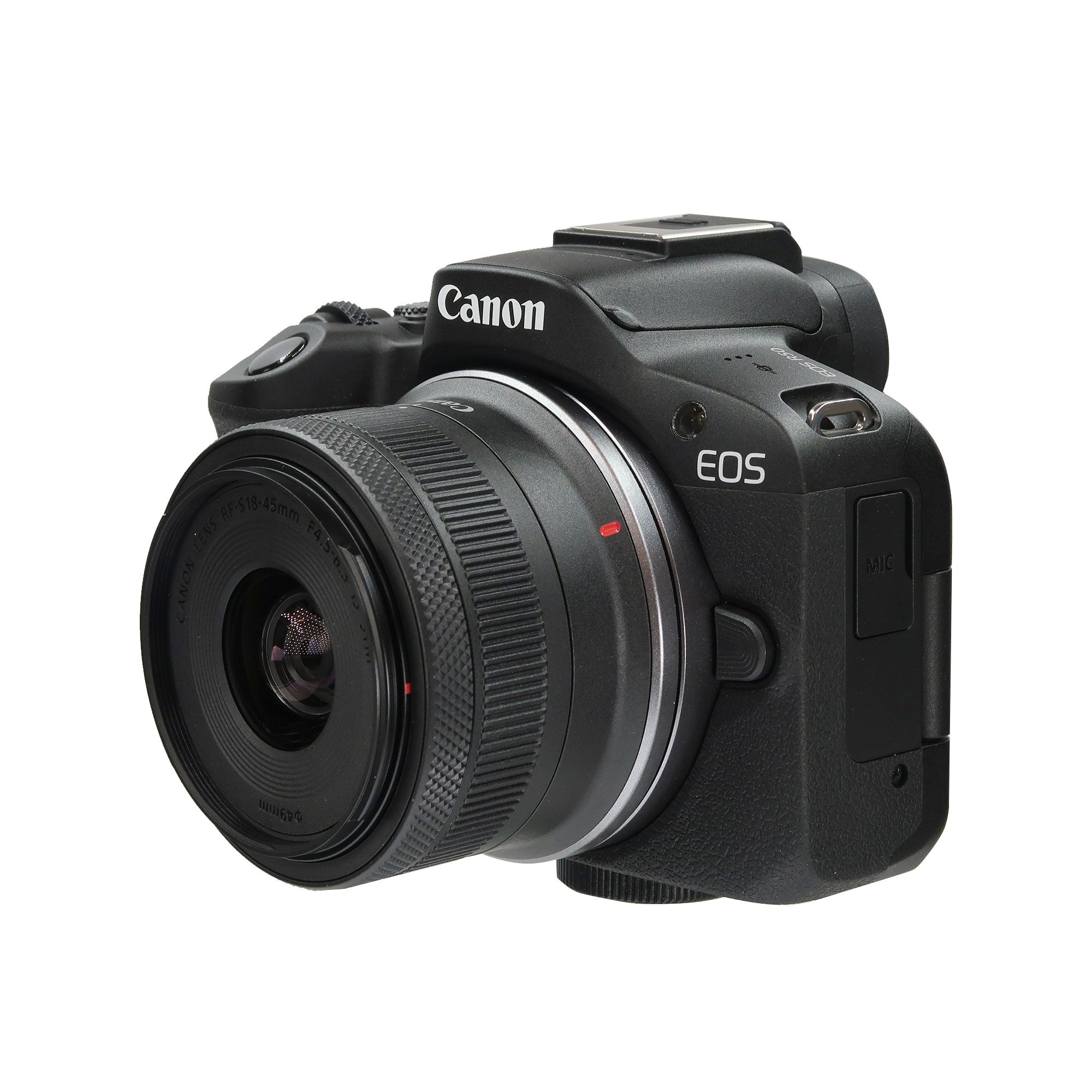 Canon EOS R50 Mirrorless Camera with 18-45mm Lens (Black) – Teds