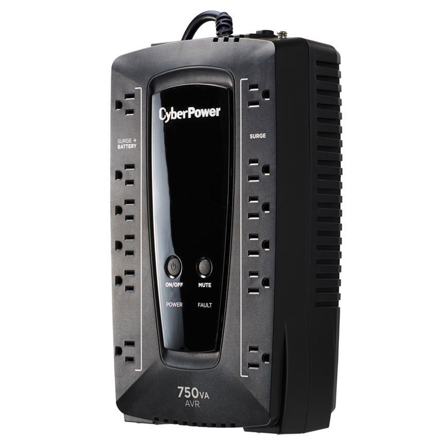 CyberPower AVR Series AVRG750U 750 VA 450 Watts 12 Outlets UPS