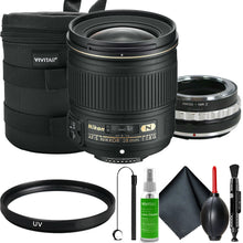 Nikon AF-S 28mm f/1.8G Lens Kit with Adapter for Nikon Z Z5 Z6 Z7 ZF Zfc Z30 Z50