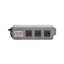 TRIPP LITE 3SP9 3 Outlets Power Strip 120V Input Voltage 9 ft. Cord Length
