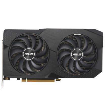 ASUS Dual AMD Radeon RX 6600 8GB GDDR6 Gaming Graphics Card (AMD RDNA 2, PCIe 4.0, 8GB GDDR6 memory, HDMI 2.1, DisplayPort 1.4a, Axial-tech fan design, 0dB technology) DUAL-RX6600-8G-V2