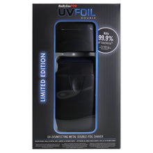 BaByliss Pro LIMITED EDITION UVFOIL UV-Disinfecting Metal Double Foil Shaver #FXLFS2MB (Matte Black)