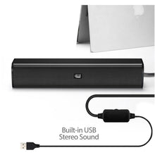 Adesso Speaker Xtream S5 USB Sound Bar Speaker 5Wx2 4ohm 160hz18khz 6ft RTL