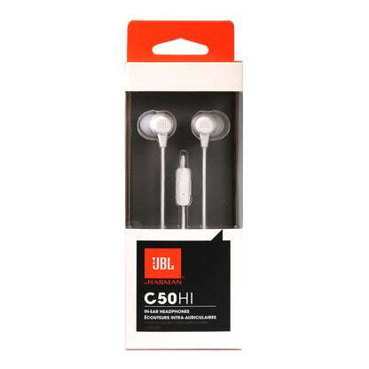 Nintendo Switch Console Neon Blue & Neon Red Joy-Con with JBL C50HI In-Ear Headphones White and Mack 3yr Worldwide Diamond Warranty