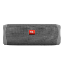 JBL FLIP 5 Portable Waterproof Bluetooth Speaker - Grey with Case