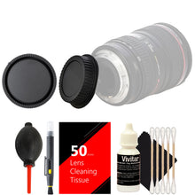 Vivitar Rear & Front Caps + Accessory Kit for Nikon D3300 D3400 D5500 D5500 D7100 D7000 D7200 & ALL Nikon DSLR