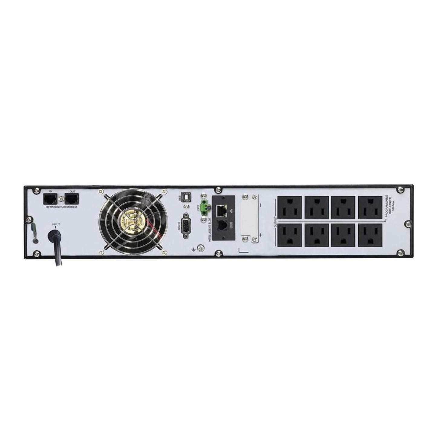 V7 On-Line UPS2URM1500DC-Rack-mount UPS-2U Rack-mount-3 Hour Rechrg-120 V AC Input