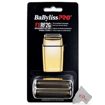 Babyliss Pro Foil FX02 Metal Double Foil Shaver with Replacement Head and Cutters