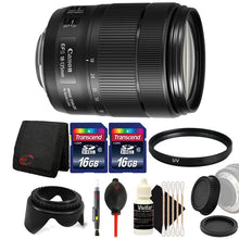 Canon EF-S 18-135mm f/3.5-5.6 IS NANO USM Lens with Accessory Bundle For Canon T6 , T6i and T7i