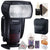 Canon Speedlite 600EX II-RT Flash with Battery & Charger + Top Cleaning Kit E-TTL / E-TTL II Compatible Flash