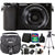Sony Alpha A6000 Mirrorless Digital Camera with 16-50mm Lens (Black) + 8GB Memory Card + Wallet + Reader + Len Pen + Dust Blower + Case + 3pc Cleaning Kit + Tripod