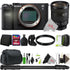 Sony Alpha a7C 24.2MP Full-Frame Mirrorless Digital Camera with Sony FE 24-105mm f/4 G OSS Lens 64GB Accessory Kit