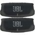 2x JBL Charge 5 Portable Waterproof Bluetooth Speaker with Powerbank Black