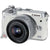 Canon EOS M6 24.2MP Mirrorless Digital Camera White with 15-45mm Lens + EF-M 55-200mm IS STM Lens