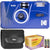 Kodak M38 35mm Film Camera (Classic Blue) with GOLD 200 Color Negative Film Best Basic Gift