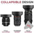 Vivitar 58mm Soft Rubber Collapsible Lens Hood For Canon DSLR Cameras