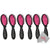 Six Pack BWP824-Pink Wet Brush Pro Pop Fold Detangling Brush