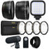 58mm Ultimate Lens Accessory Kit for Canon DSLR Cameras
