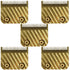 5x BaByliss Pro Replacement Gold Titanium Wedge Blade #FX603G