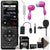 Sony UX570 Digital Voice Recorder UX Series Sony SG with JLAB Premium Sound Earbuds Accessory Kit