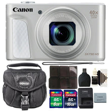 Canon Powershot SX730 HS 20.3MP Digital Camera Silver with Camera Case