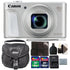 Canon Powershot SX730 HS 20.3MP Digital Camera Silver with Camera Case