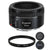 Canon EF 50mm f/1.8 STM Lens  + 49mm UV Filter