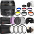 Canon EF 85mm f/1.8 USM Lens + 58mm Filter Kit + Macro Kit + Color Filter Kit + Tulip Lens Hood + Rear & Front Cap + 3pc Cleaning Kit