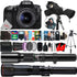 Canon EOS 90D 32.5MP DSLR Camera with 18-55mm and 500mm & 650-1300mm Lens Accessory Bundle