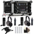 Zoom F6 6-Input / 14-Track Multi-Track Field Recorder + Two Zoom ZDM-1 Podcast Mic Pack Accessory Bundle + Cleaning Kit