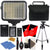 Vivitar LED Light with Accessory Kit for Cameras and Camcorders