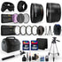 Deluxe Accessory Kit for Canon EOS 70D and 80D