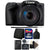 Canon PowerShot SX430 IS 20MP Digital Camera Black with Accessories