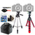 Tall and Flexible Tripod with Accessory Kit for Canon Cameras