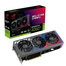 ASUS ROG Strix GeForce RTX 4060 Ti OC Edition Gaming Graphics Card (PCIe 4.0, 8GB GDDR6, DLSS 3, HDMI 2.1, DisplayPort 1.4a) ROG-STRIX-RTX4060TI-O8G-GAMING