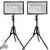 2x Vivitar Fabric LED Light Panel with Remote upto 3000LM for Studio Lighting with 63
